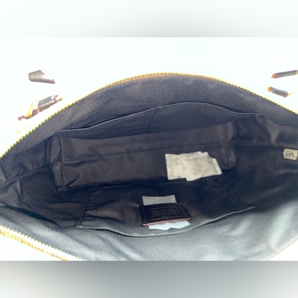 ❌SOLD! NWT! Coach Outline Sig Zip Tote Handbag Khaki/Brown Msrp:$250.00 - Picture 6 of 8